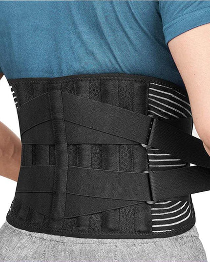 Double Pull Back Lumbar Support Belt Waist Orthopedic Corset Men Women Spine Decompression Waist Trainer Brace Back Pain Relief