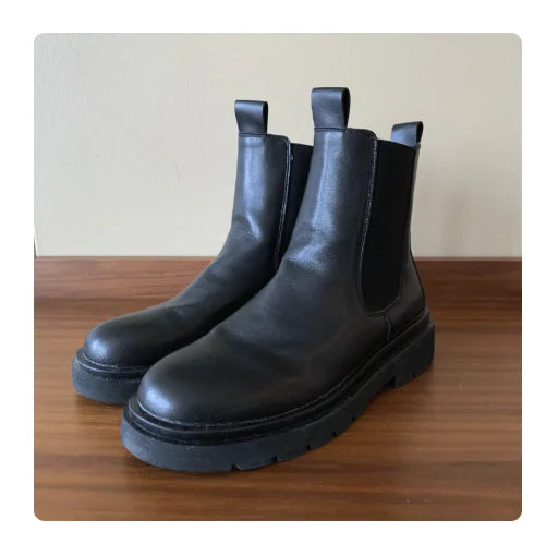 Men's High-Top Thick-Soled Martin Boots for Every Look