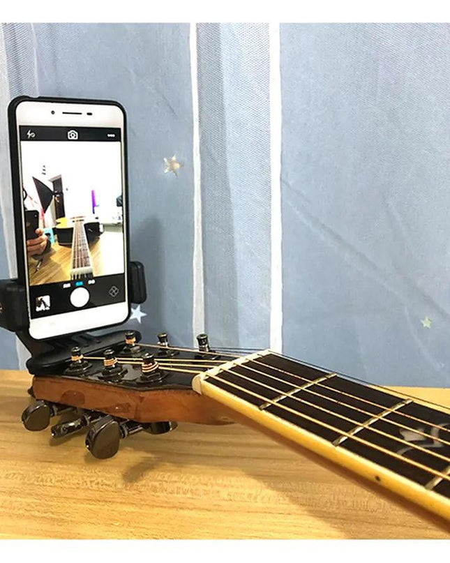 Guitar Head Mobile Phone Clip