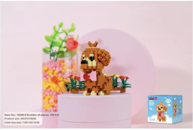 Shiba Inu & Dog Breed Building Block Toys