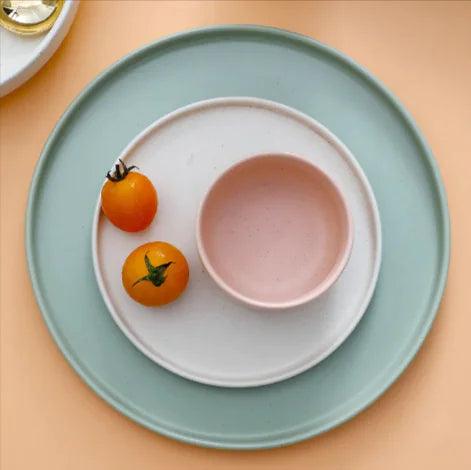 Japanese Ceramic Bowl and Plate Set – Perfect for Ramen, Salads, and More