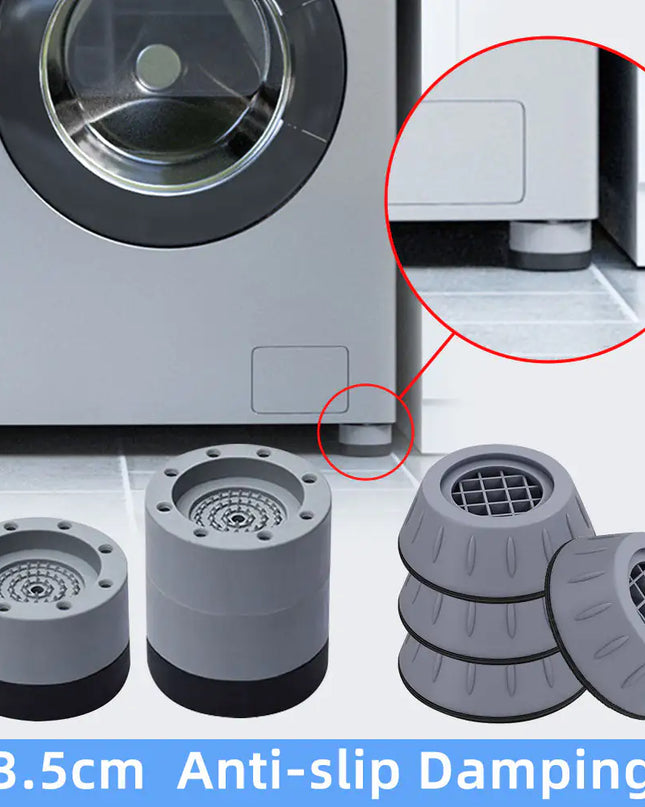 Anti Vibration Rubber Legs Silent Skid Raiser