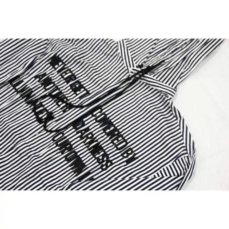 Darkness & Light Striped Shirt