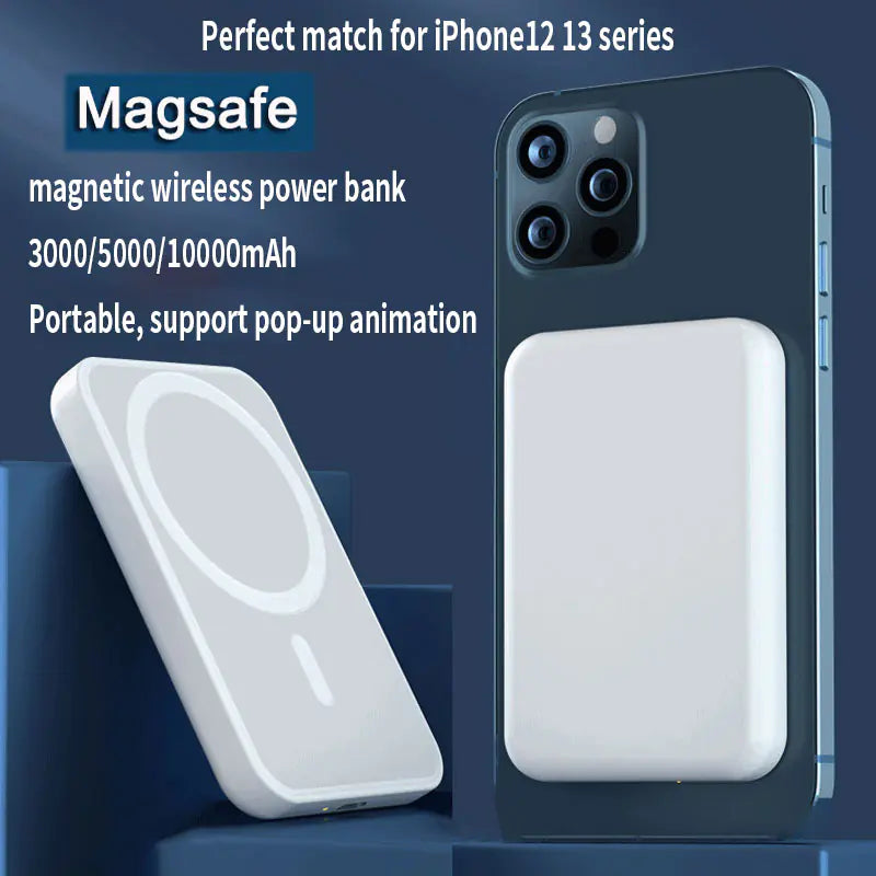 10000mAh Mini Wireless Power Bank