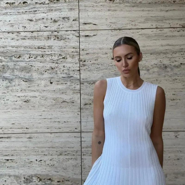 Luxurious Knitted Long Dress