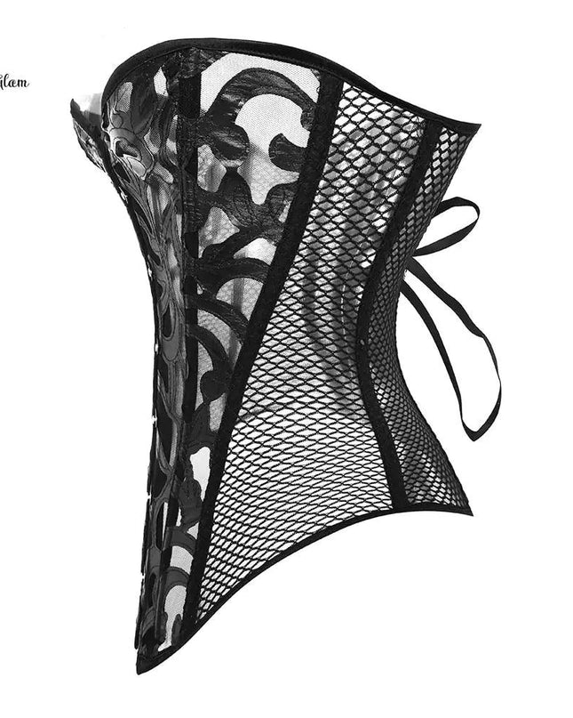 Underbust Corset Plastic Bones Korset