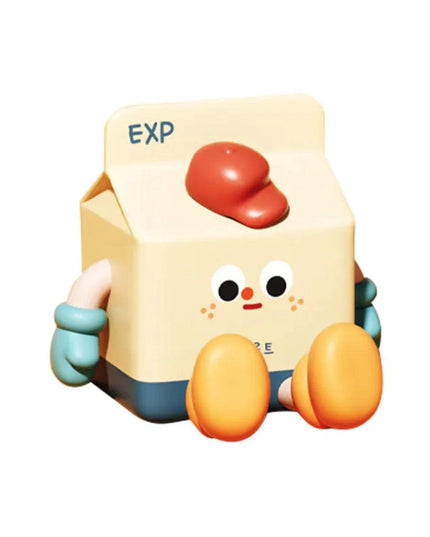 Cartoon Milk Carton Silicone Night Lamp – USB Rechargeable