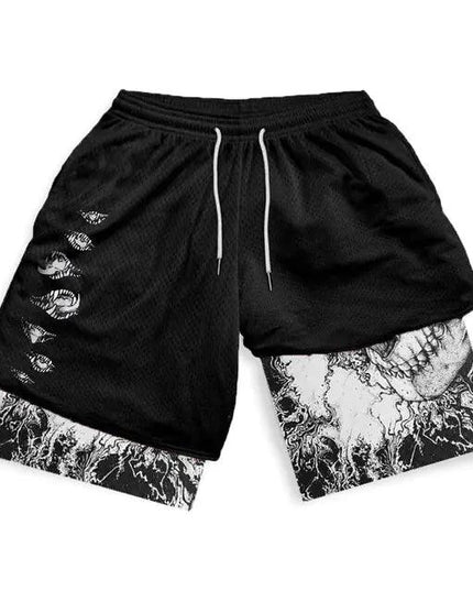 2 in-1 Compression Shorts for Men