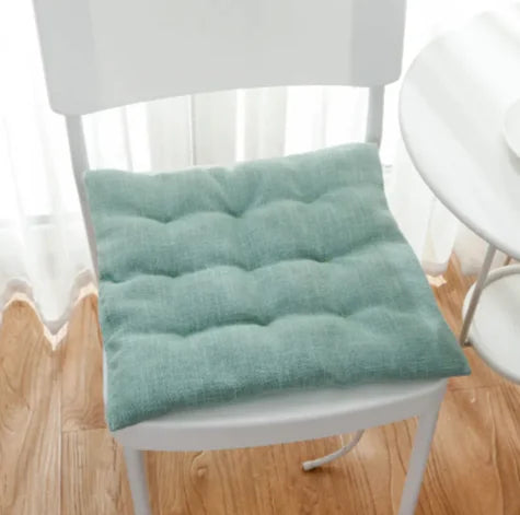 Nordic-Style Thick Linen Seat Cushion