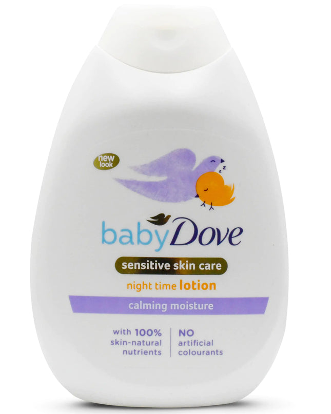 Baby Dove Night Time Lotion for Sensitive Skin Calming Moisture - 400 Ml (13 Ounce)