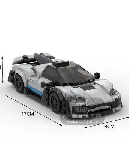 Benz One Racing Sports Brick Car Toys