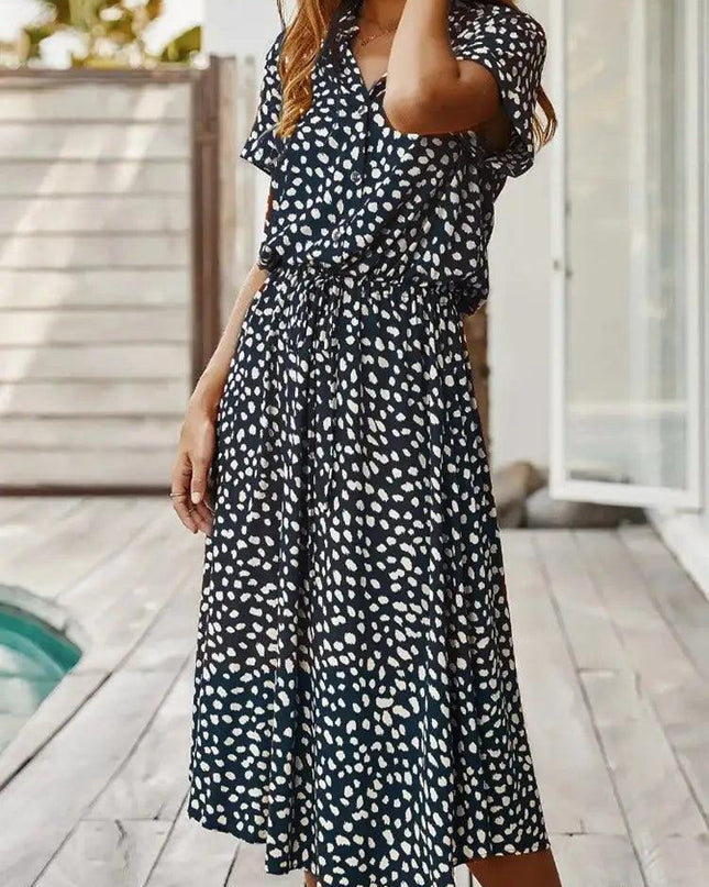Vintage Polkadot Dress