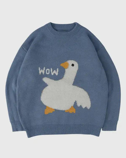 Wow Goose Sweater