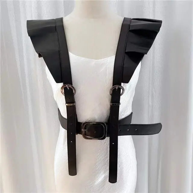 Double Shoulder Strap Fashion Belt