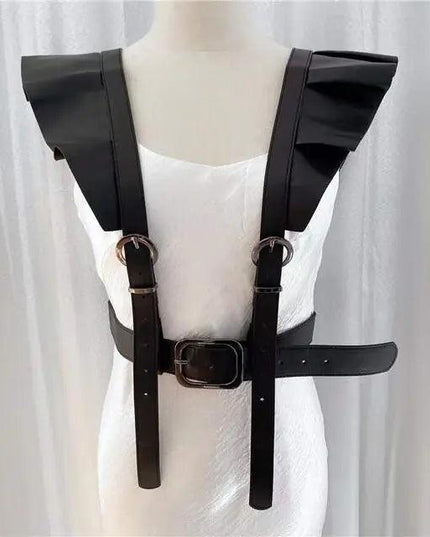Double Shoulder Strap Fashion Belt