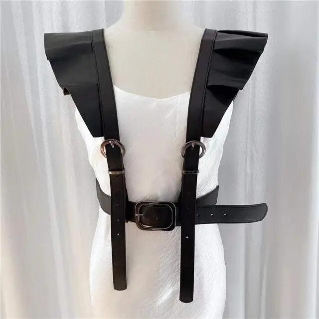 Double Shoulder Strap Fashion Belt