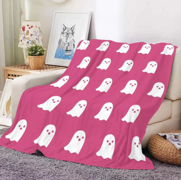 Spooky Comfort Flannel Blanket