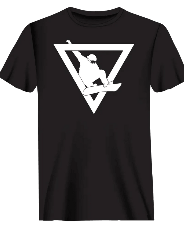 Snowboarder Geometry T-Shirt