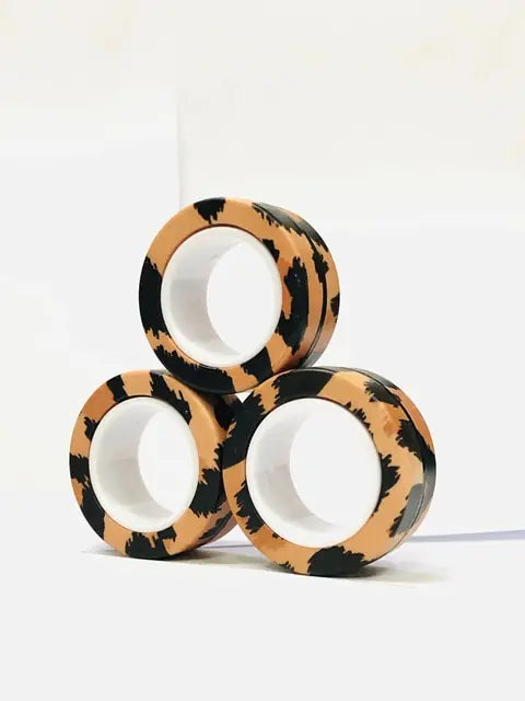 3pcs Finger Magnetic Fidget Rings