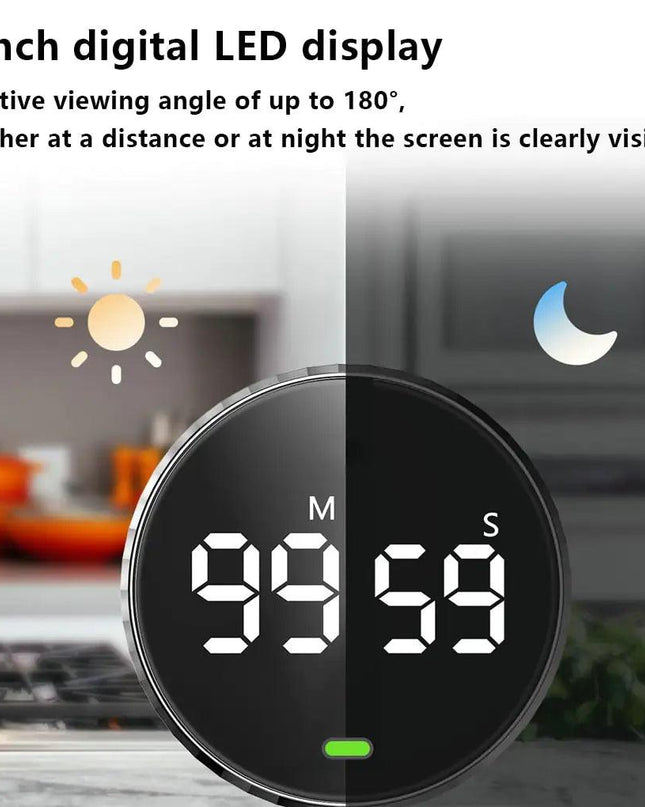Magnetic Digital Kitchen Timer