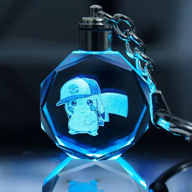 Pokemon Crystal Lamp Keychain