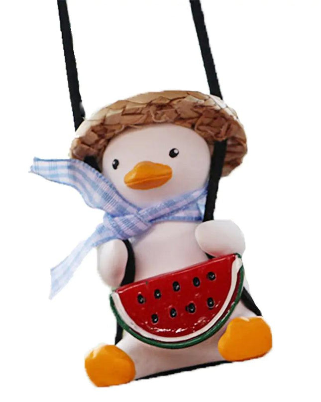 Car Pendant Cute Swinging Duck