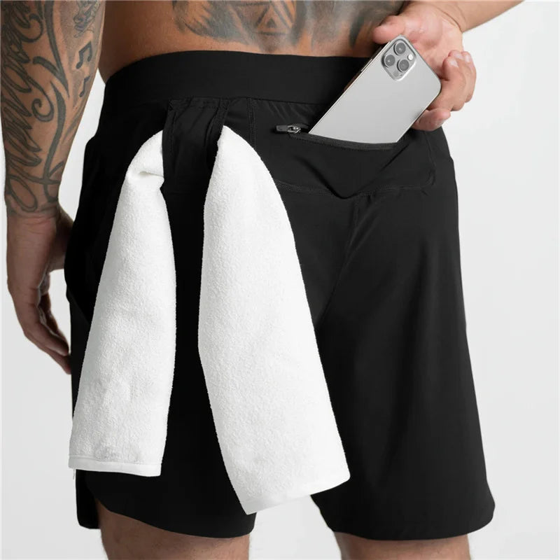 Gym Jogging Exercise Shorts