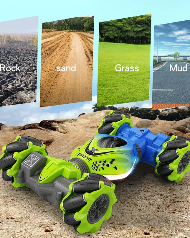 RC Watch Gesture Rotation Stunt Car