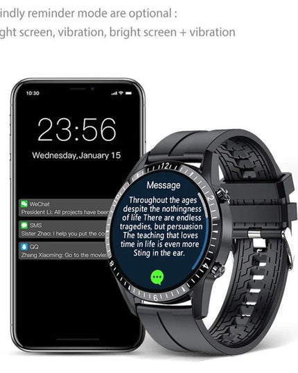 Waterproof Smartwatch Health Monitor