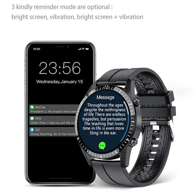Waterproof Smartwatch Health Monitor