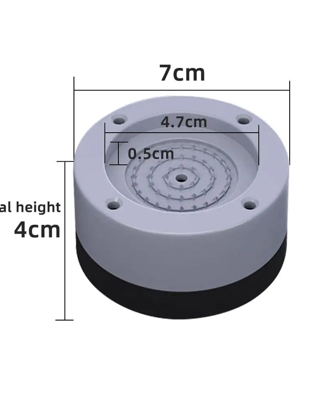 Anti Vibration Rubber Legs Silent Skid Raiser
