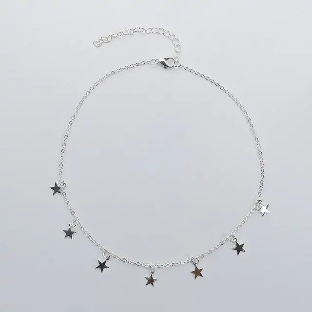 Lava drop & Star Shape Necklaces