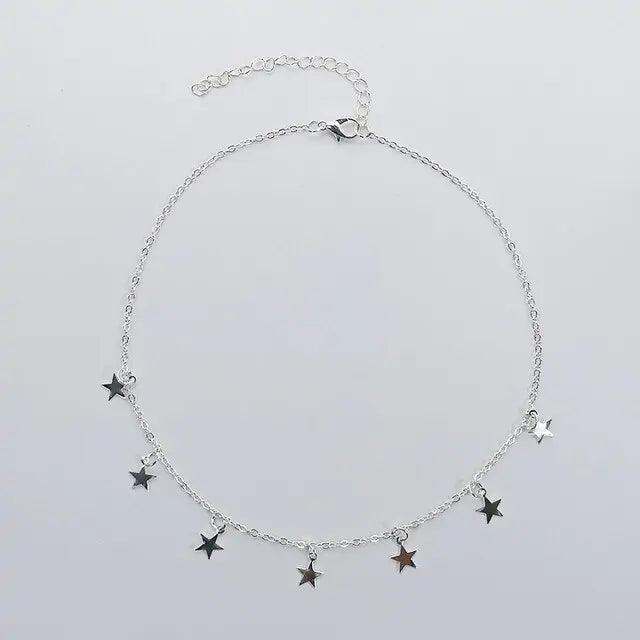 Lava drop & Star Shape Necklaces