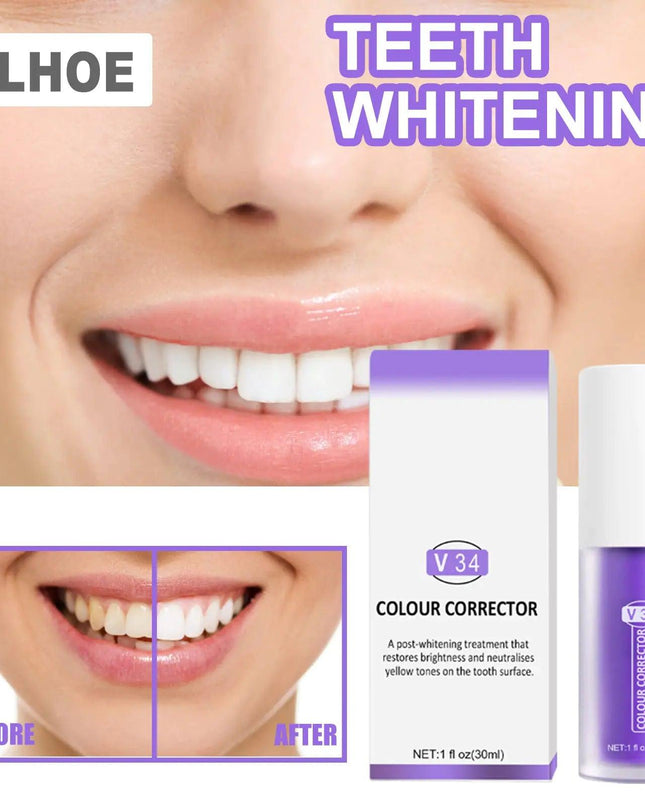 V34 Teeth Whitening Toothpaste