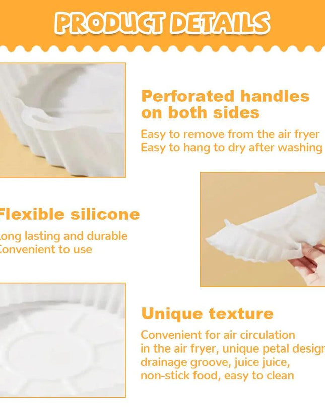 Silicone Air Fryer Baking Tray