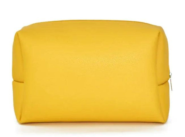 Waterproof Double-sided Leather Toiletry Bag