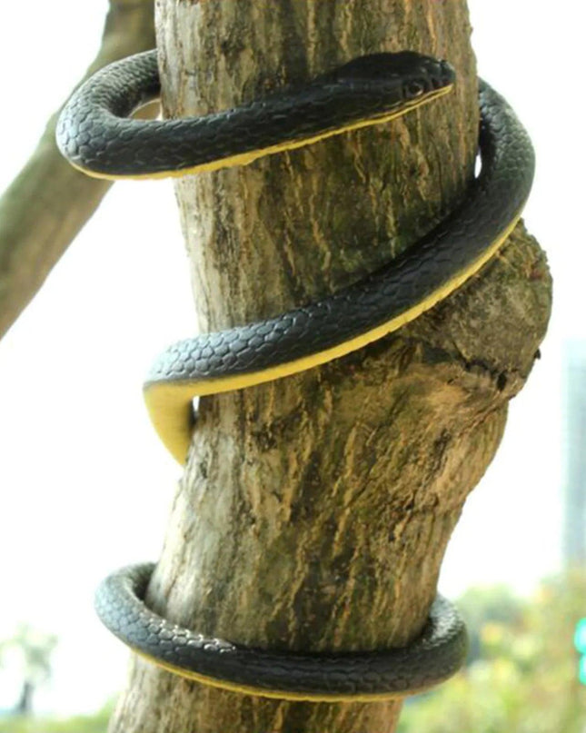 Fake Realistic Snake Lifelike Real Scary Rubber Toy Prank Party Joke For Garden