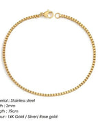 Rose Gold / YS33295 - 2MM 19CM