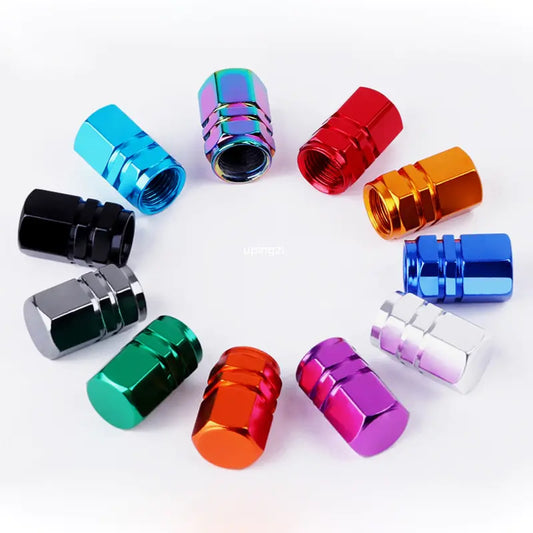 Aluminum Alloy Car Wheel Tire Valve Caps