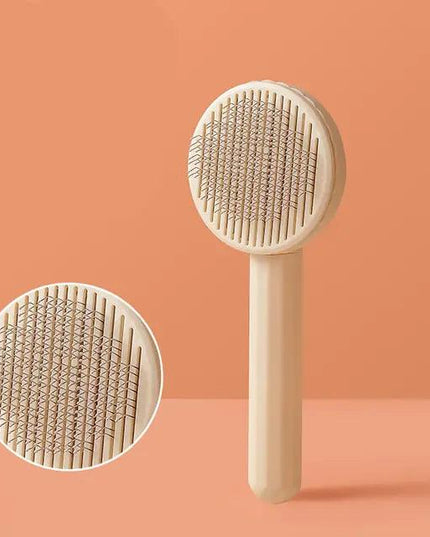 Hair Removal Comb Cat Brush Self Cleaning