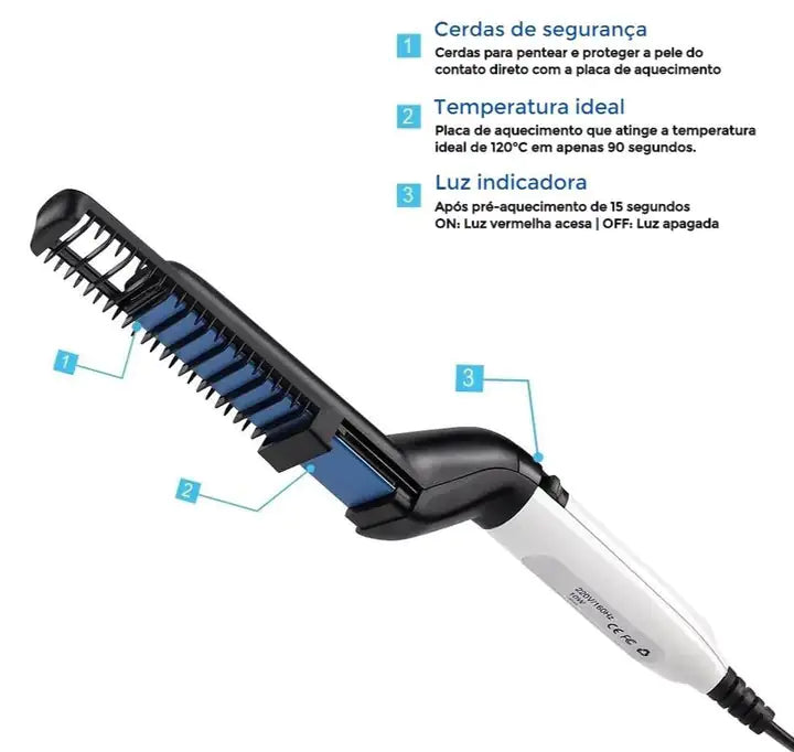 Electric Hair Straightener MenMax