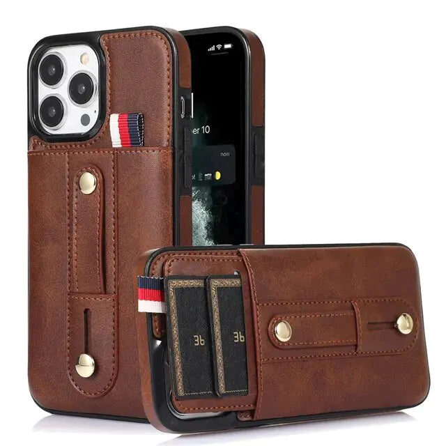 Luxury Leather Phone Case For iPhone