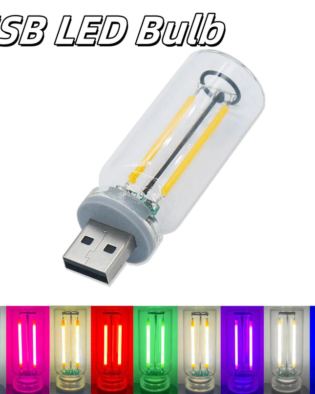 Retro Edison LED Bulb Night Light