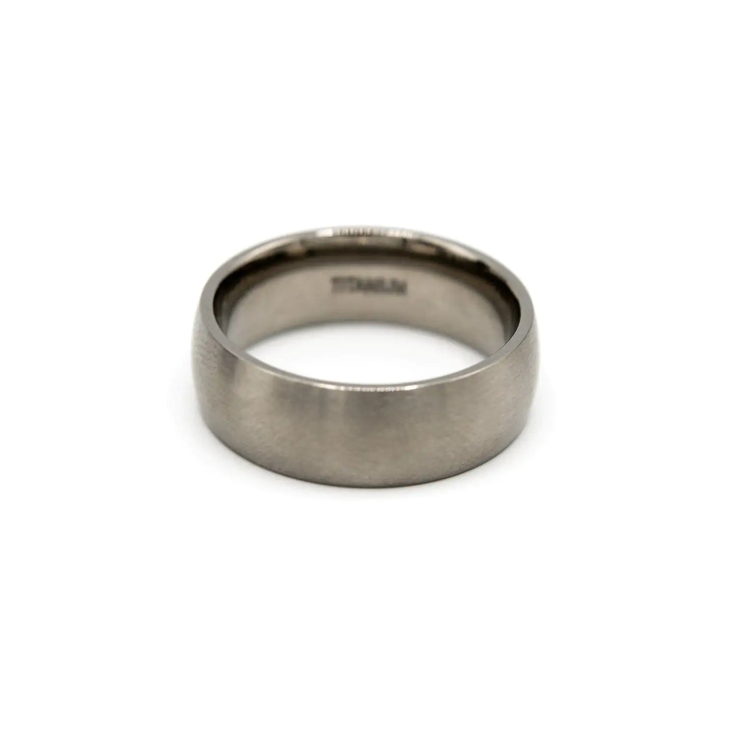 Men Minimalist Wedding Band Engagement Ring