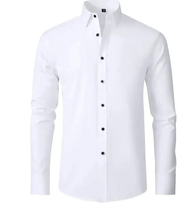 Men's Wrinkle-Free Elastic Business Shirt