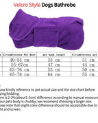 Purple Velcro Type / XL For Alaskan DOG