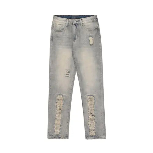 High Street with Hole Y2kmen Jeans