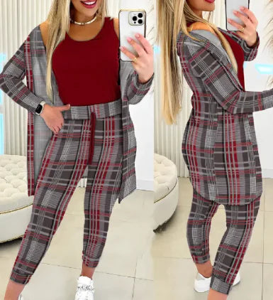 Women's Casual Printing Suit