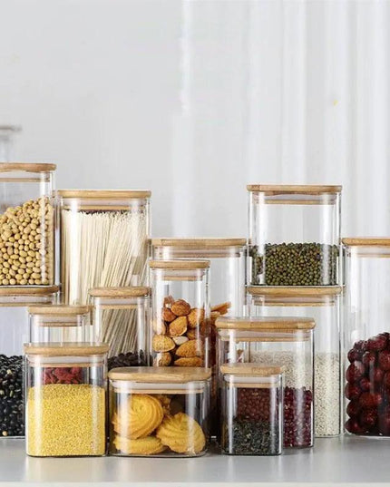 Glass Spice Jars