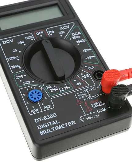 7 Fn Digital Multimeter AC DC Voltage Volt 10 Amp Current Resistance Ohm Meter